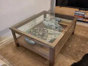 Table basse vitrine